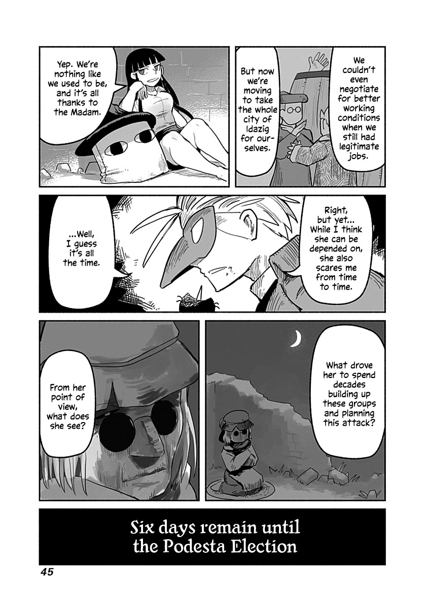 The Dragon, the Hero, and the Courier Chapter 47 page 22 - Chapter 47: Election, Magic, and the Courier II