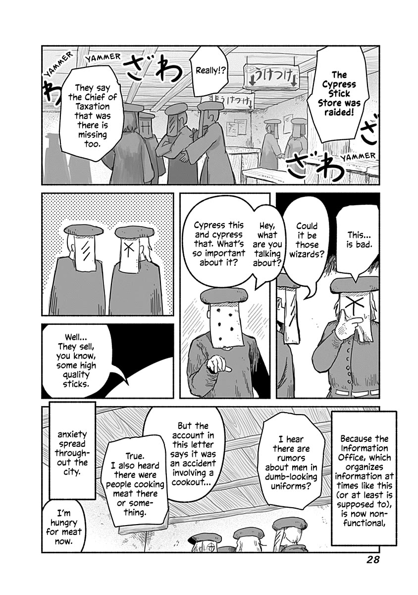 The Dragon, the Hero, and the Courier Chapter 47 page 5 - Chapter 47: Election, Magic, and the Courier II