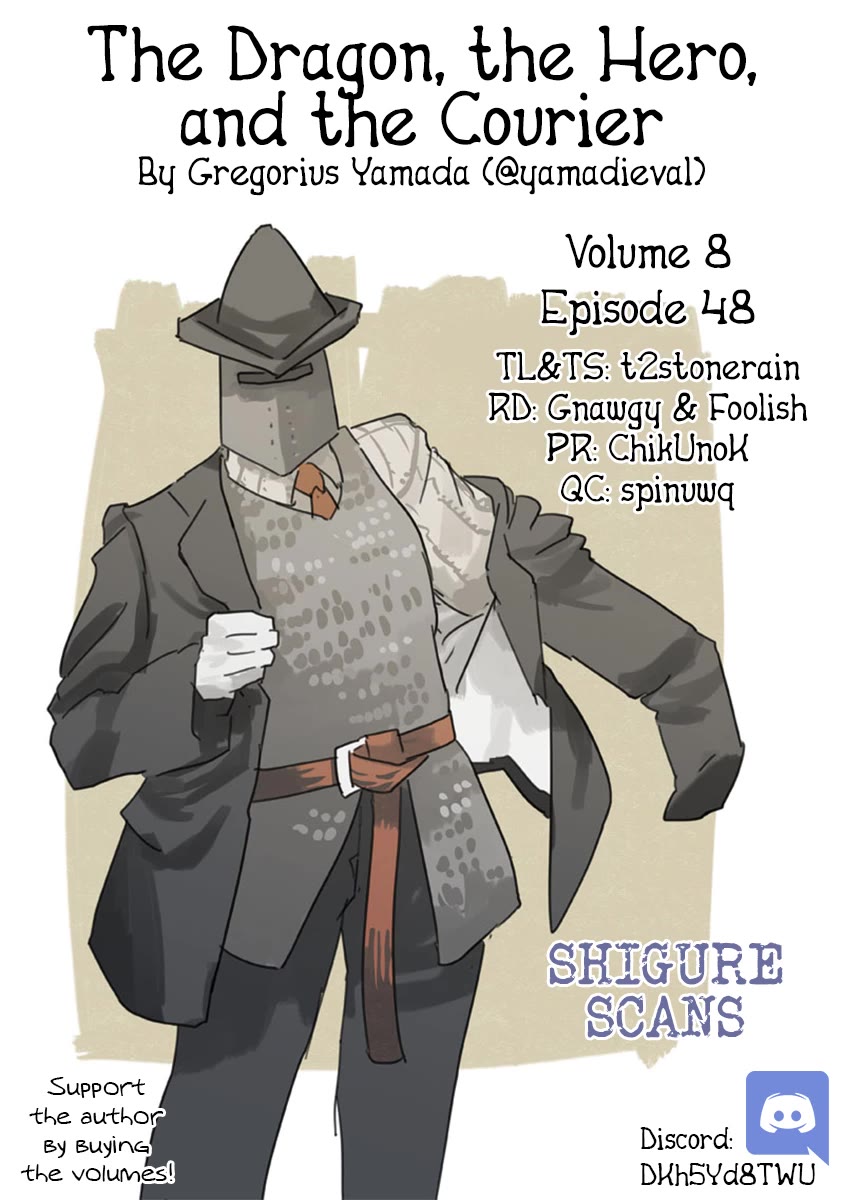 The Dragon, the Hero, and the Courier Chapter 48 page 1 - Chapter 48: Election, Magic, and the Courier III