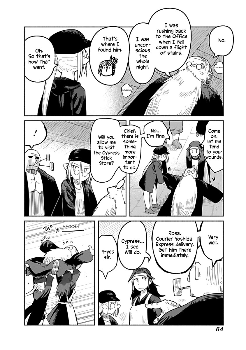The Dragon, the Hero, and the Courier Chapter 48 page 19 - Chapter 48: Election, Magic, and the Courier III