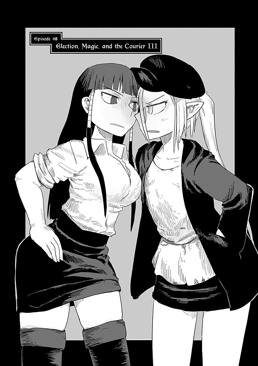The Dragon, the Hero, and the Courier Chapter 48 page 3 - Chapter 48: Election, Magic, and the Courier III