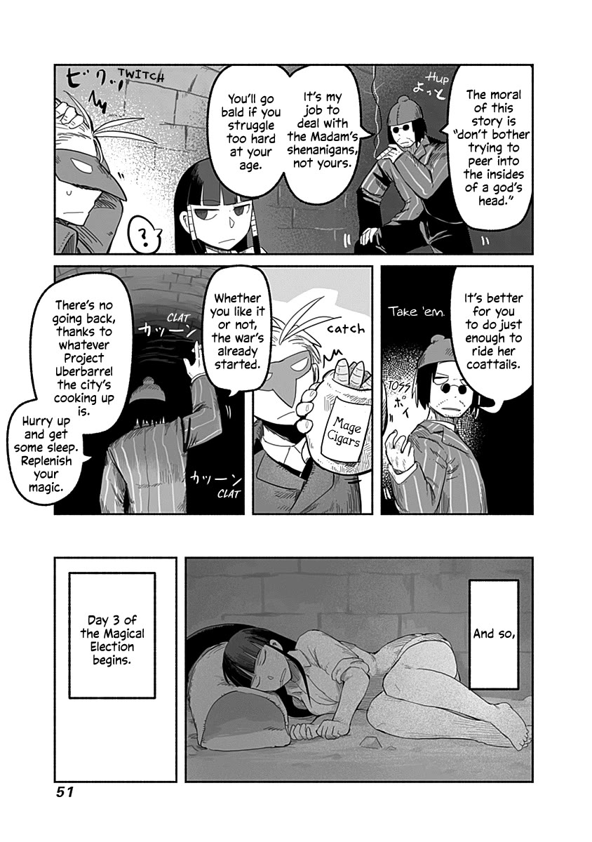 The Dragon, the Hero, and the Courier Chapter 48 page 6 - Chapter 48: Election, Magic, and the Courier III