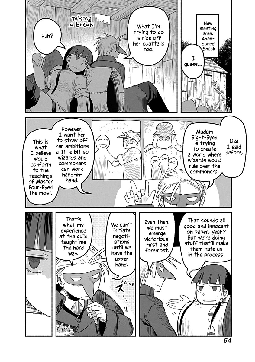 The Dragon, the Hero, and the Courier Chapter 48 page 9 - Chapter 48: Election, Magic, and the Courier III