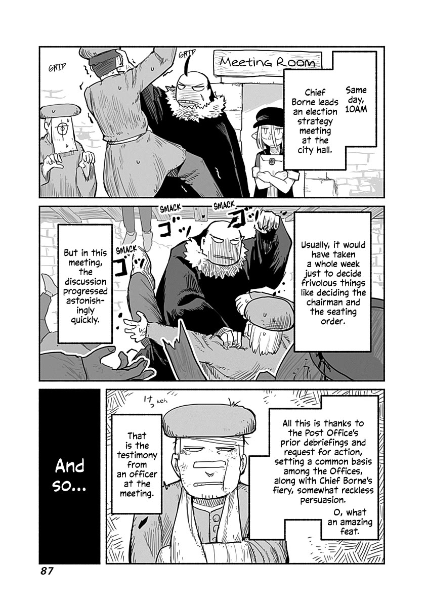 The Dragon, the Hero, and the Courier Chapter 49 page 8 - Chapter 49: Election, Magic, and the Courier IV