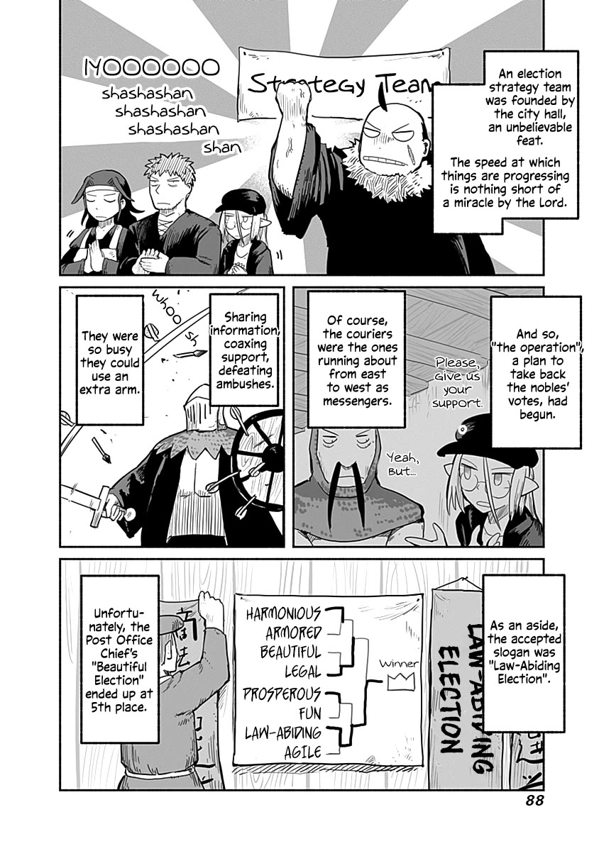 The Dragon, the Hero, and the Courier Chapter 49 page 9 - Chapter 49: Election, Magic, and the Courier IV