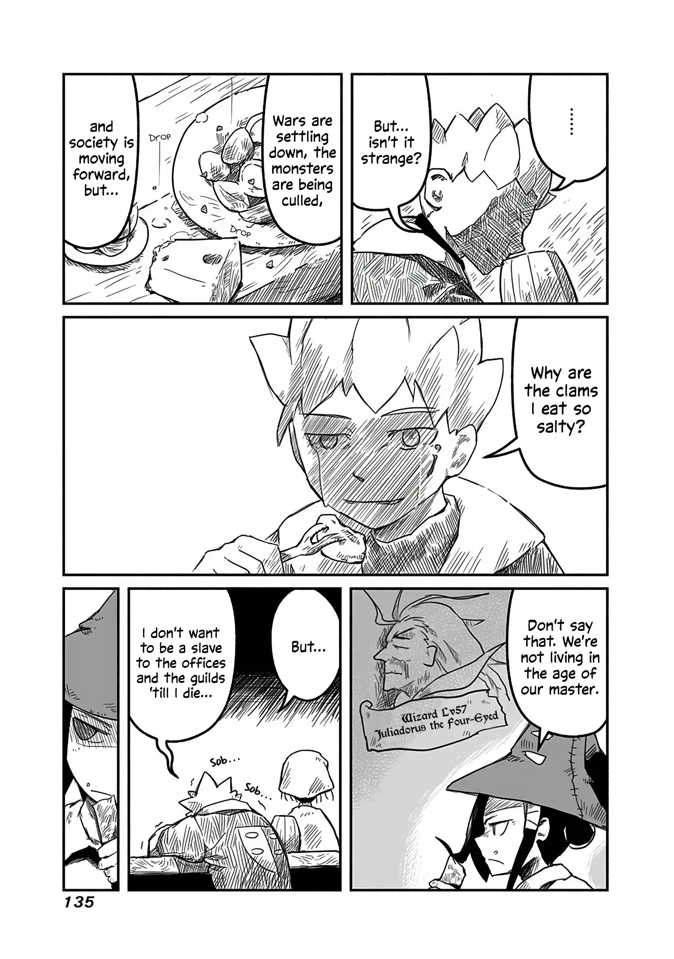 The Dragon, the Hero, and the Courier Chapter 5 page 13 - Chapter 5: Mages, Labor, and the Courier