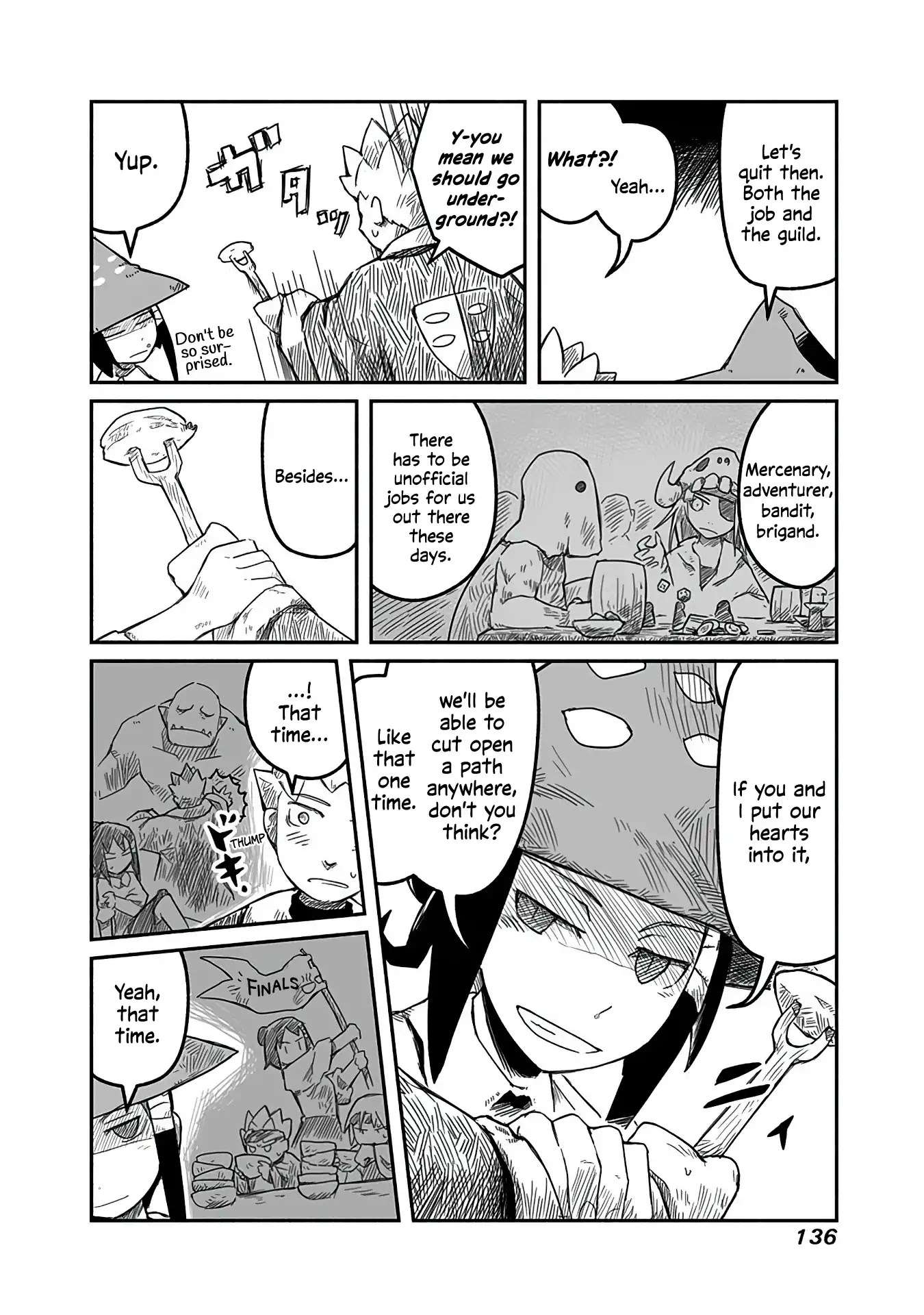 The Dragon, the Hero, and the Courier Chapter 5 page 14 - Chapter 5: Mages, Labor, and the Courier