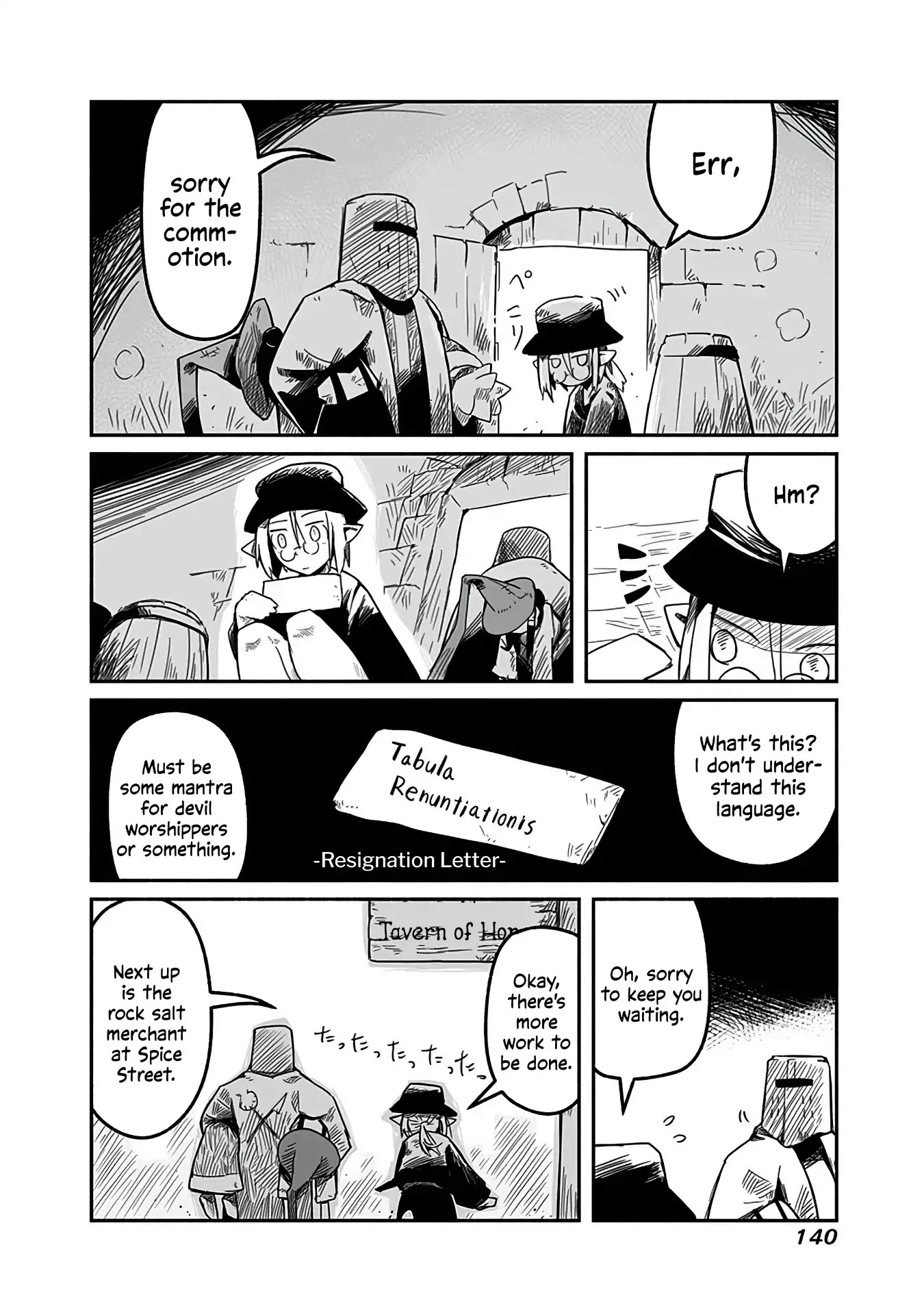 The Dragon, the Hero, and the Courier Chapter 5 page 18 - Chapter 5: Mages, Labor, and the Courier