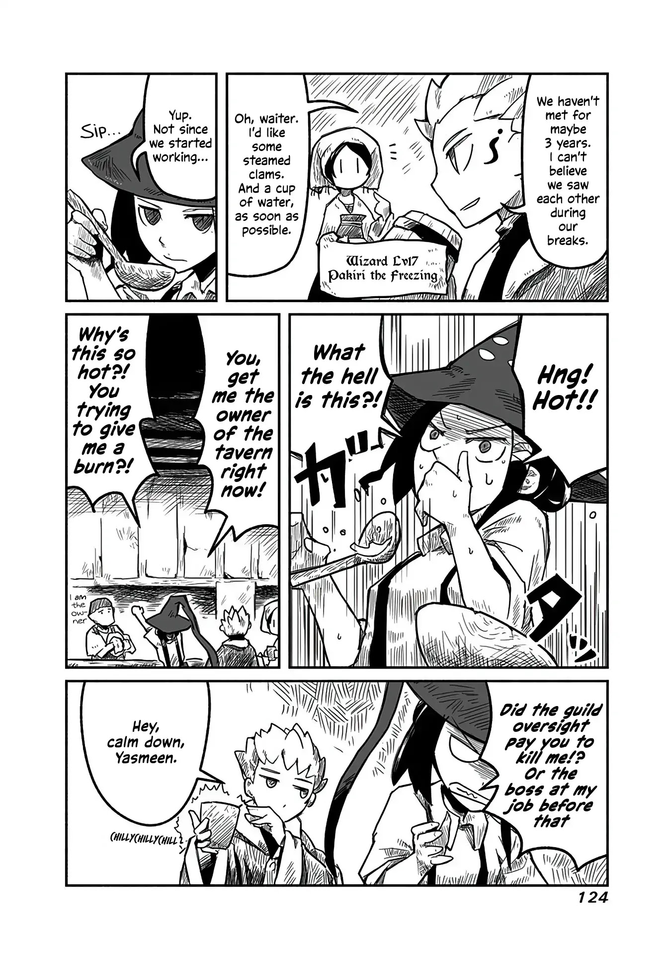 The Dragon, the Hero, and the Courier Chapter 5 page 2 - Chapter 5: Mages, Labor, and the Courier