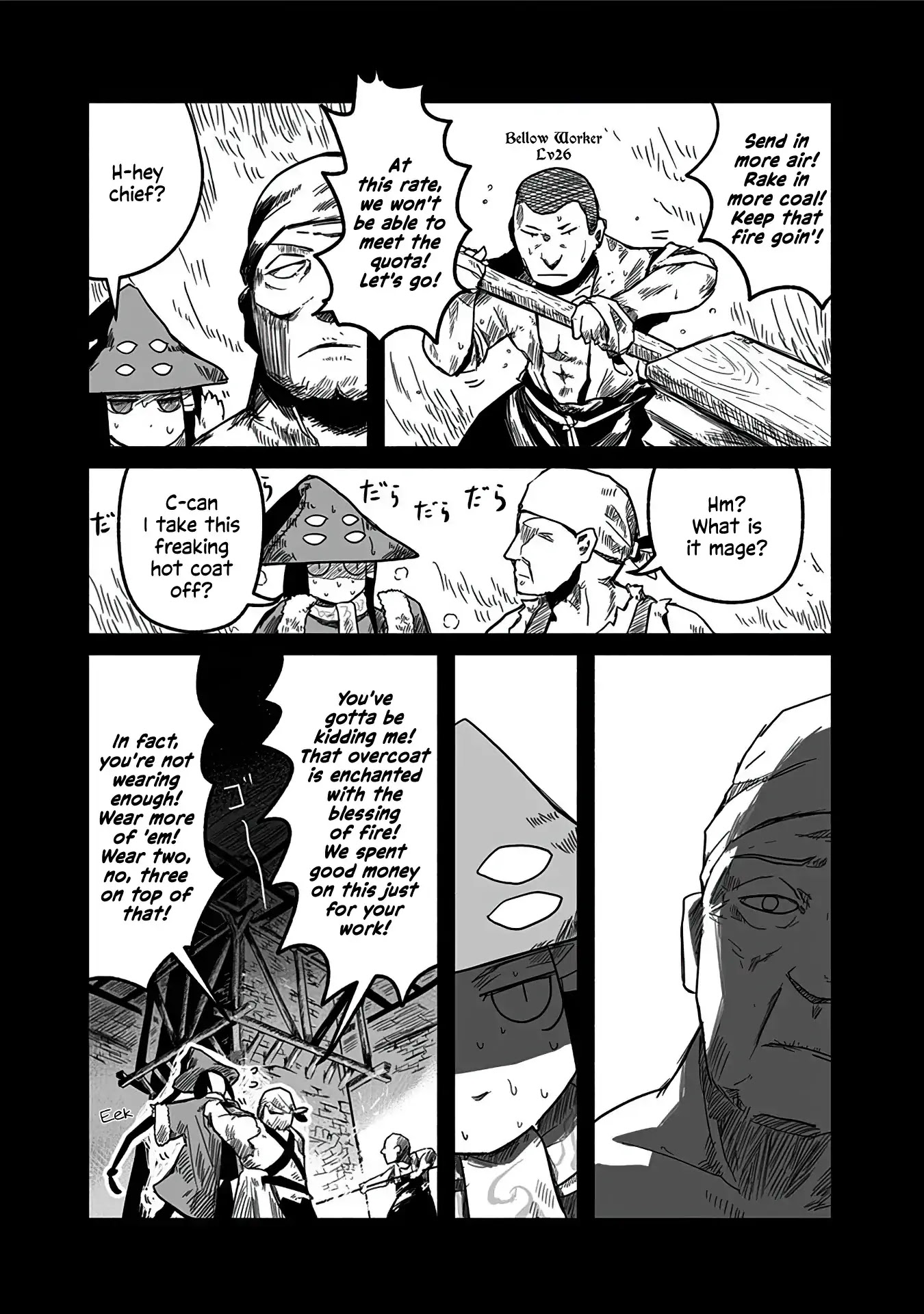 The Dragon, the Hero, and the Courier Chapter 5 page 5 - Chapter 5: Mages, Labor, and the Courier