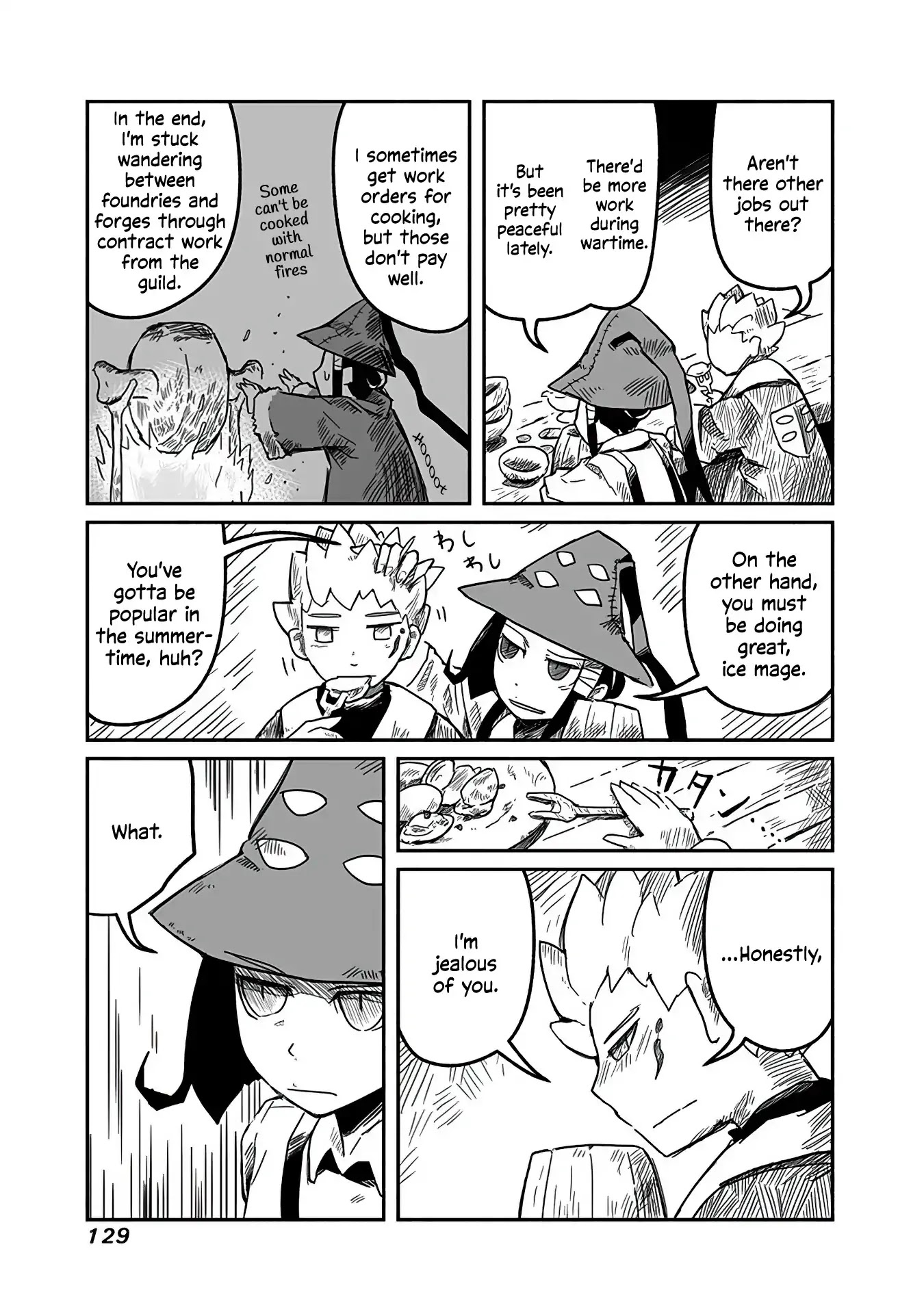The Dragon, the Hero, and the Courier Chapter 5 page 7 - Chapter 5: Mages, Labor, and the Courier