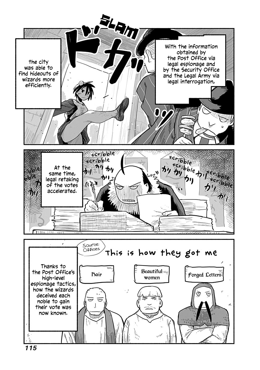 The Dragon, the Hero, and the Courier Chapter 50 page 10 - Chapter 50: Election, Magic, and the Courier V