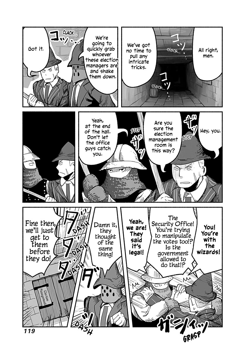 The Dragon, the Hero, and the Courier Chapter 50 page 14 - Chapter 50: Election, Magic, and the Courier V