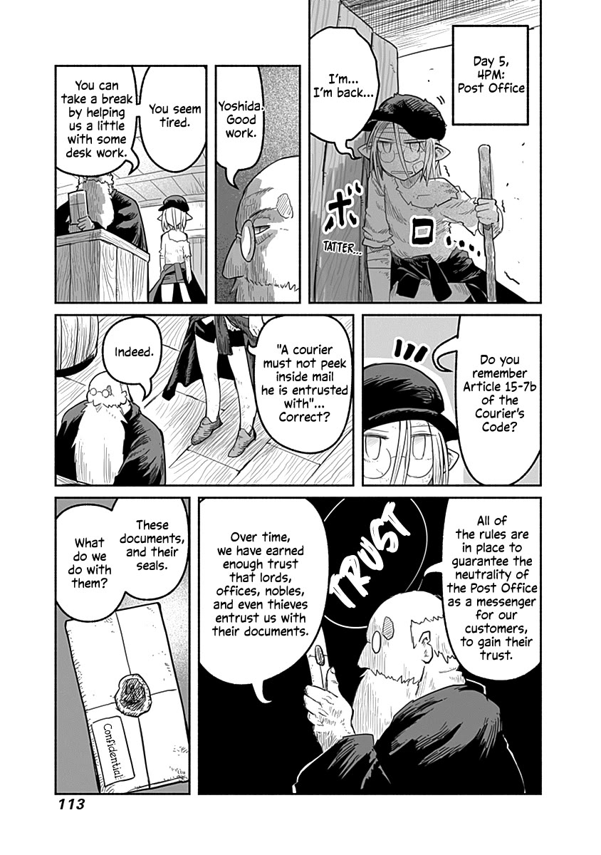 The Dragon, the Hero, and the Courier Chapter 50 page 8 - Chapter 50: Election, Magic, and the Courier V
