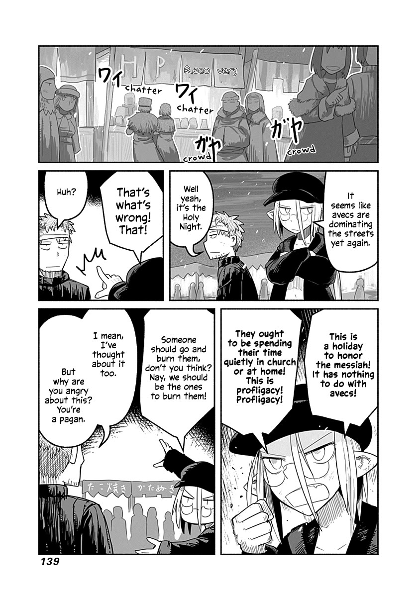 The Dragon, the Hero, and the Courier Chapter 51 page 10 - Chapter 51: The Holy Night, the Food Stalls, and the Punishers