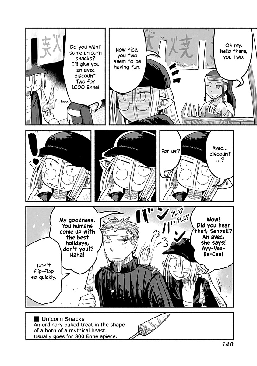 The Dragon, the Hero, and the Courier Chapter 51 page 11 - Chapter 51: The Holy Night, the Food Stalls, and the Punishers