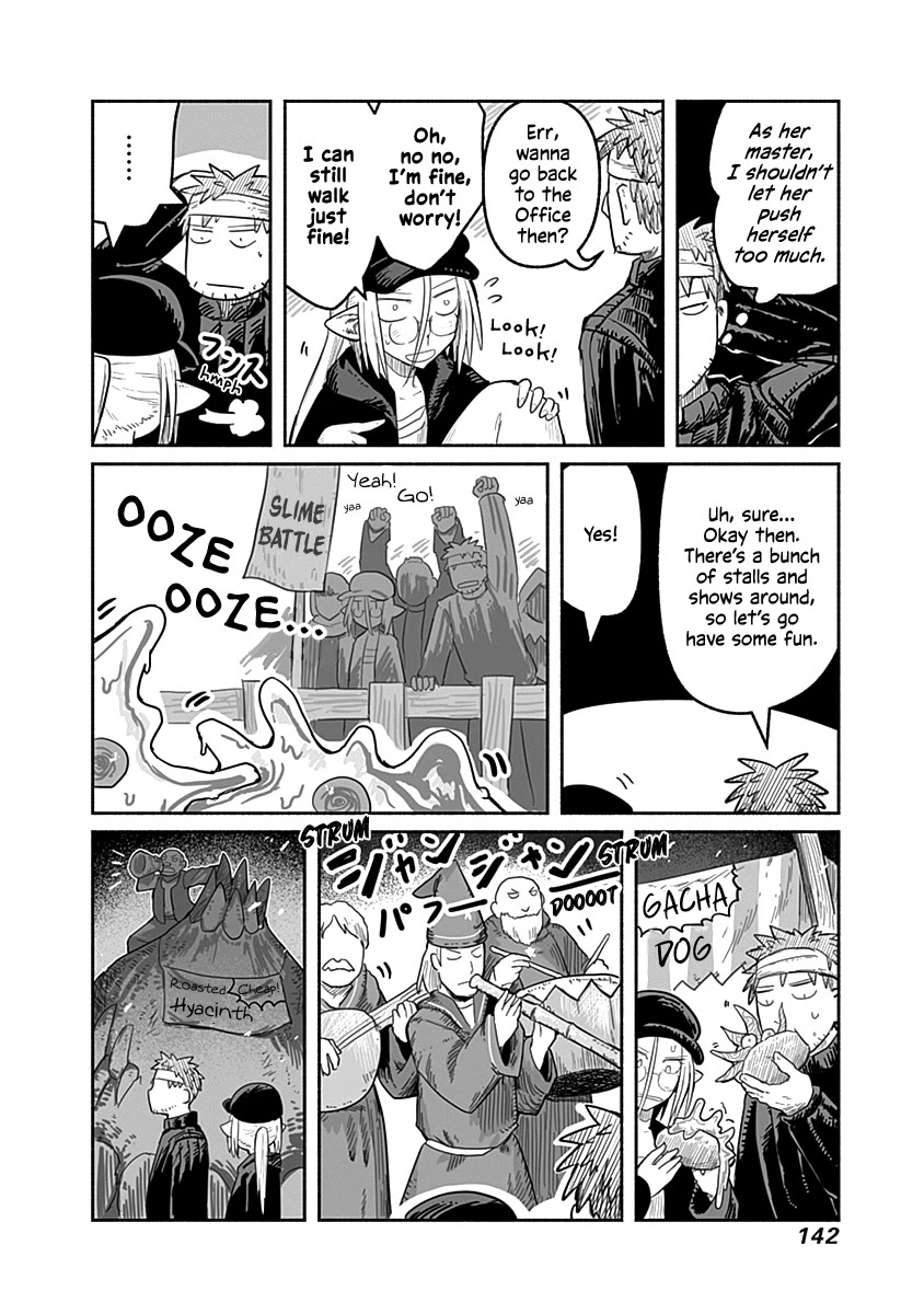 The Dragon, the Hero, and the Courier Chapter 51 page 13 - Chapter 51: The Holy Night, the Food Stalls, and the Punishers