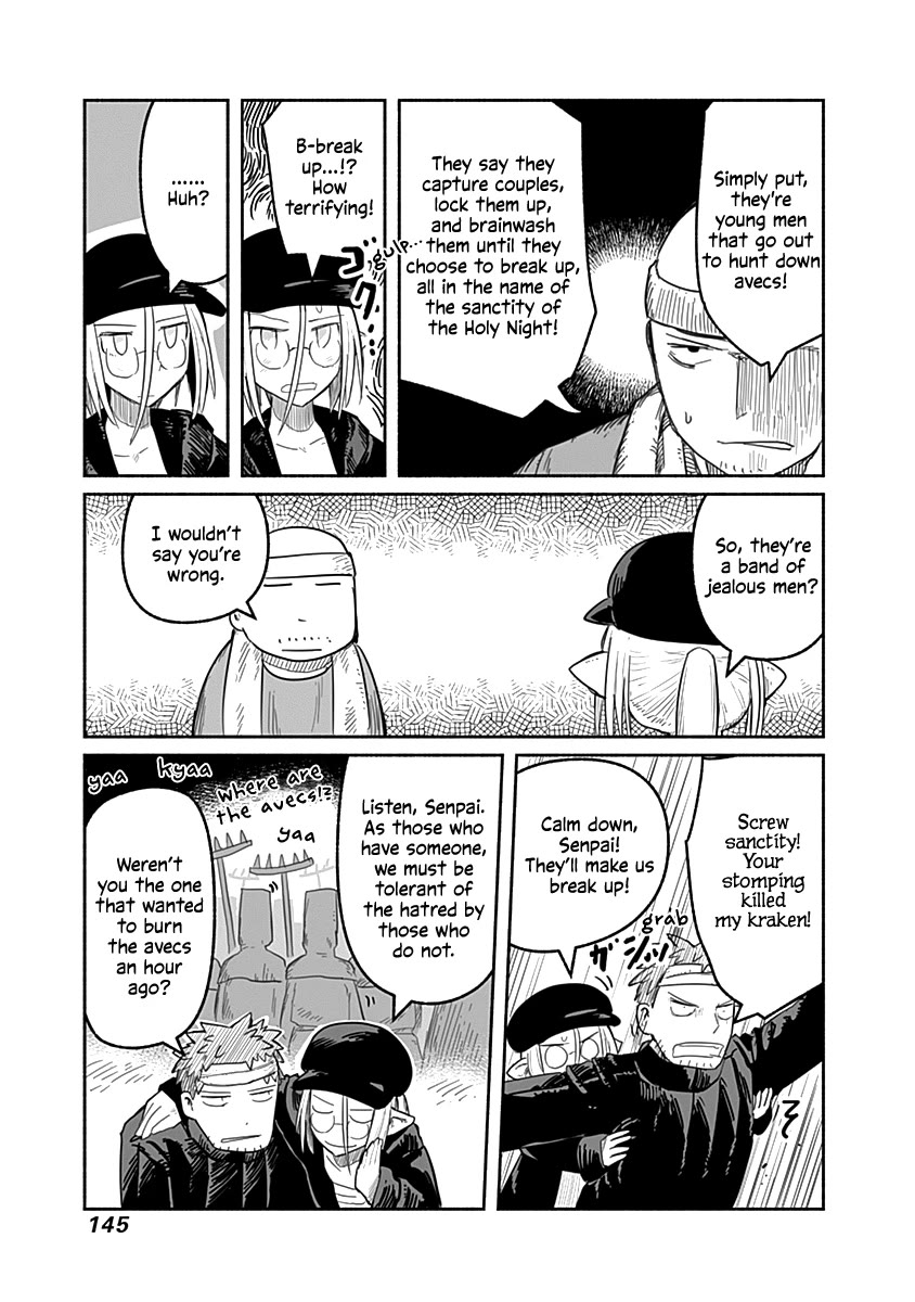 The Dragon, the Hero, and the Courier Chapter 51 page 16 - Chapter 51: The Holy Night, the Food Stalls, and the Punishers