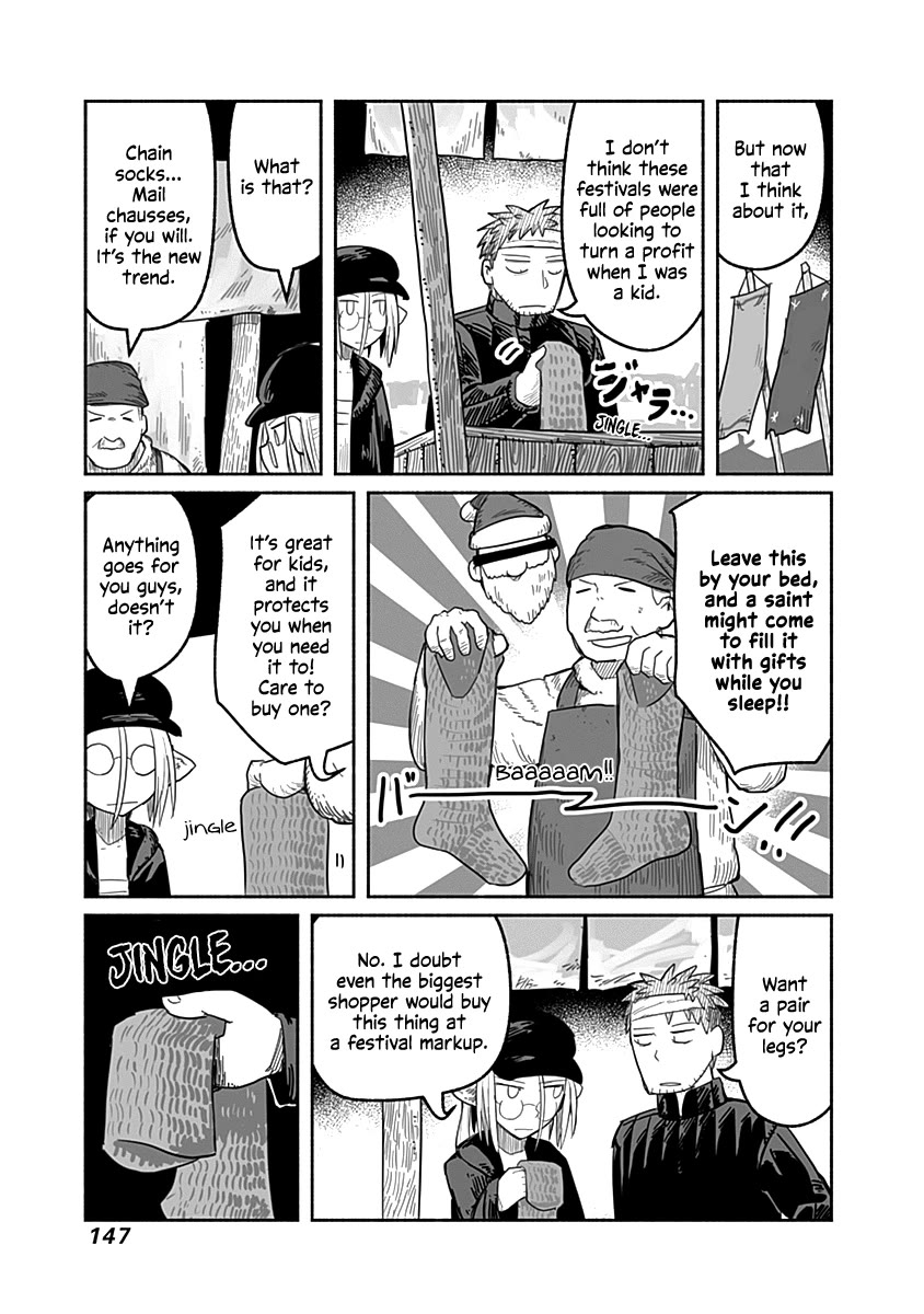 The Dragon, the Hero, and the Courier Chapter 51 page 18 - Chapter 51: The Holy Night, the Food Stalls, and the Punishers