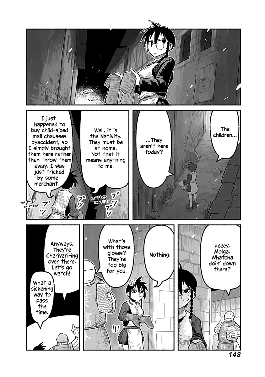 The Dragon, the Hero, and the Courier Chapter 51 page 19 - Chapter 51: The Holy Night, the Food Stalls, and the Punishers