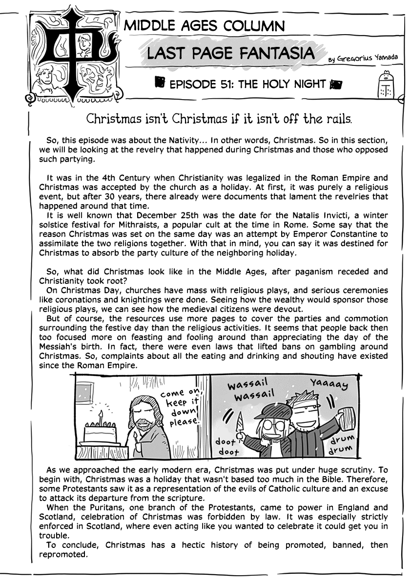 The Dragon, the Hero, and the Courier Chapter 51 page 29 - Chapter 51: The Holy Night, the Food Stalls, and the Punishers