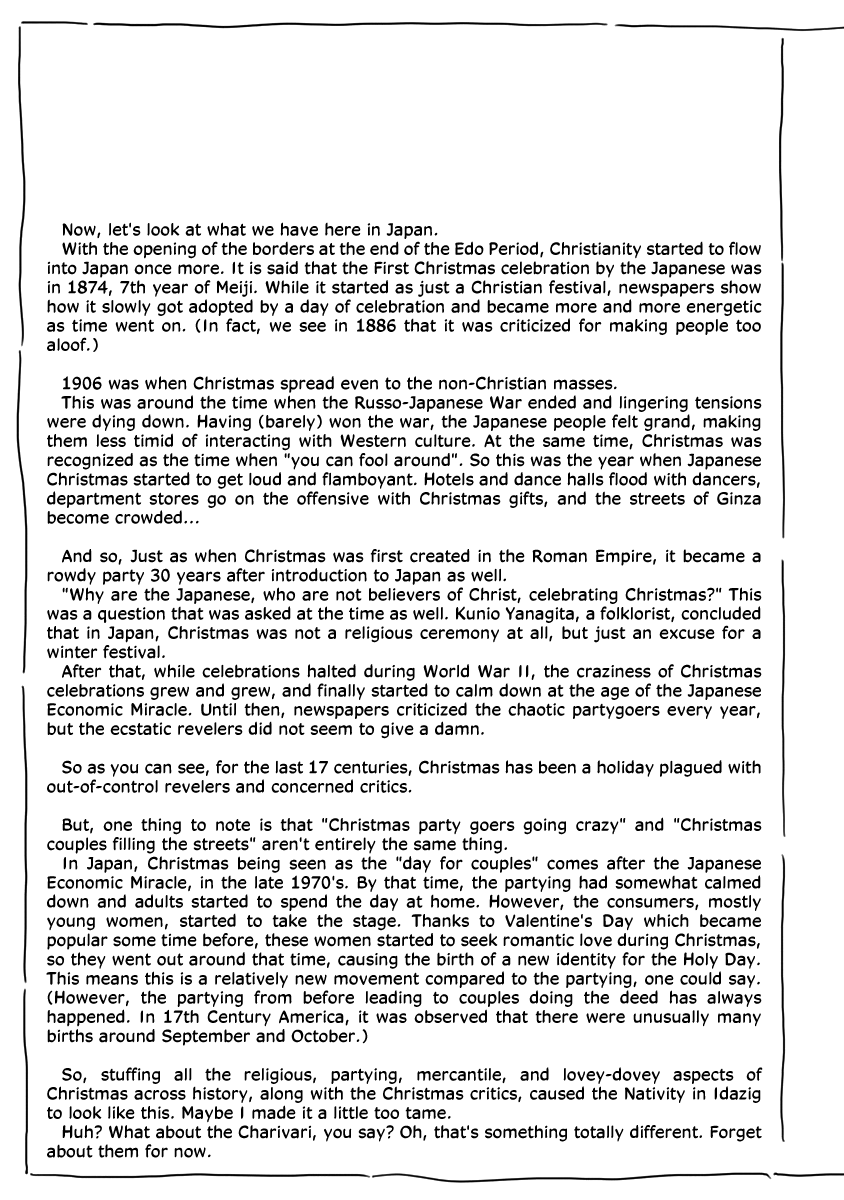 The Dragon, the Hero, and the Courier Chapter 51 page 30 - Chapter 51: The Holy Night, the Food Stalls, and the Punishers