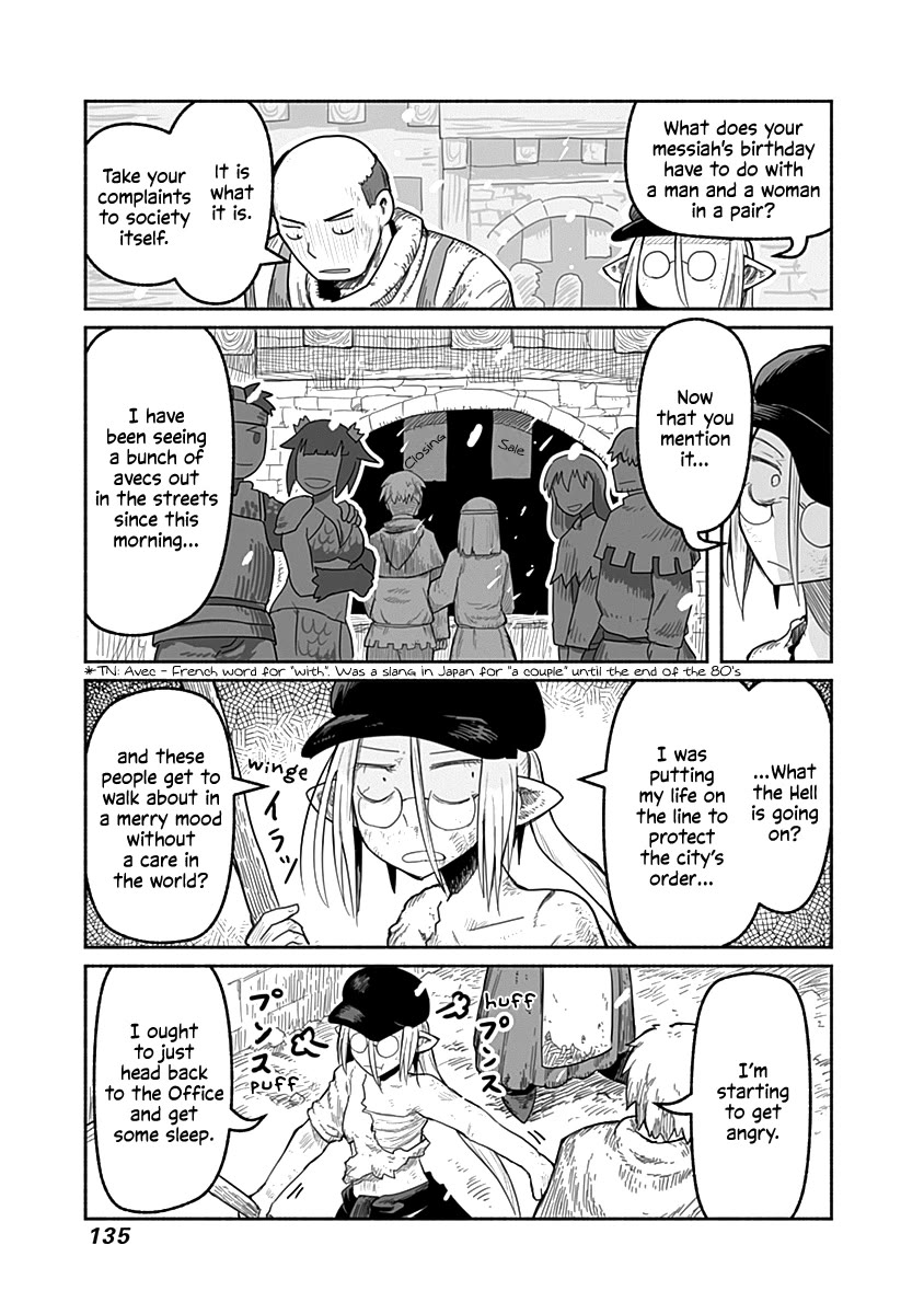 The Dragon, the Hero, and the Courier Chapter 51 page 6 - Chapter 51: The Holy Night, the Food Stalls, and the Punishers