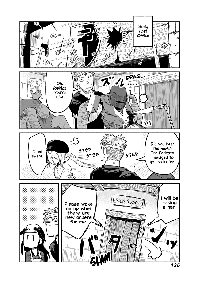 The Dragon, the Hero, and the Courier Chapter 51 page 7 - Chapter 51: The Holy Night, the Food Stalls, and the Punishers