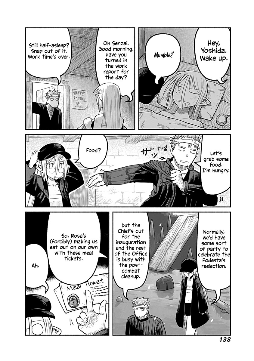 The Dragon, the Hero, and the Courier Chapter 51 page 9 - Chapter 51: The Holy Night, the Food Stalls, and the Punishers