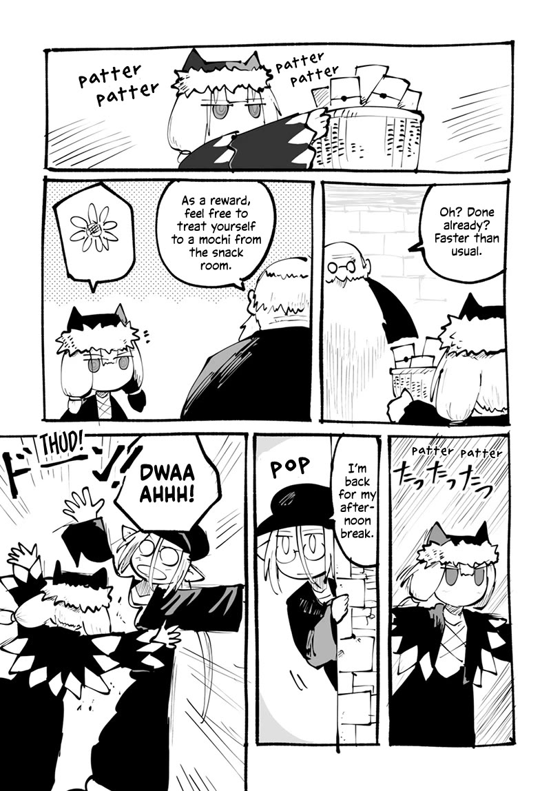 The Dragon, the Hero, and the Courier Chapter 53.2 page 4 - Chapter 53.2: A Peaceful Day with the Cat