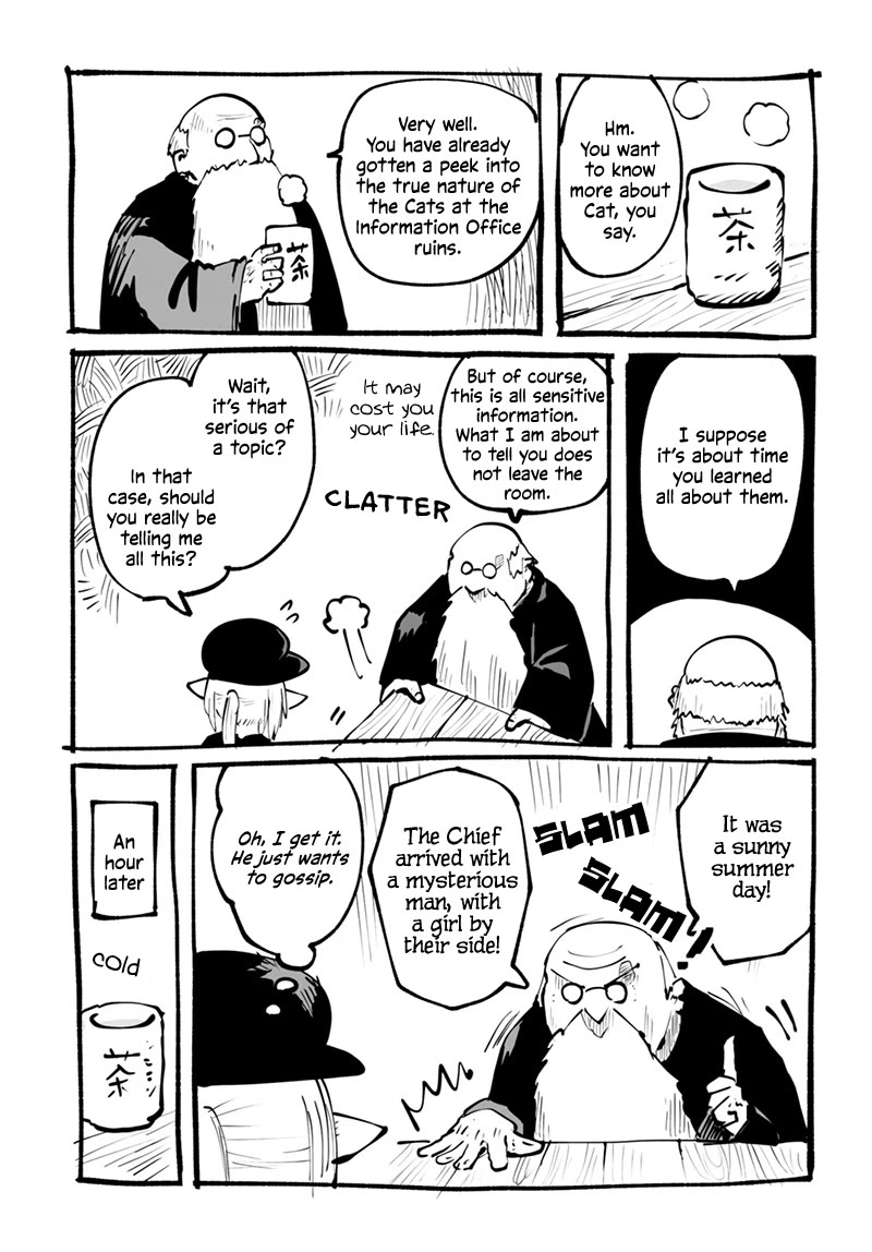 The Dragon, the Hero, and the Courier Chapter 53.2 page 6 - Chapter 53.2: A Peaceful Day with the Cat