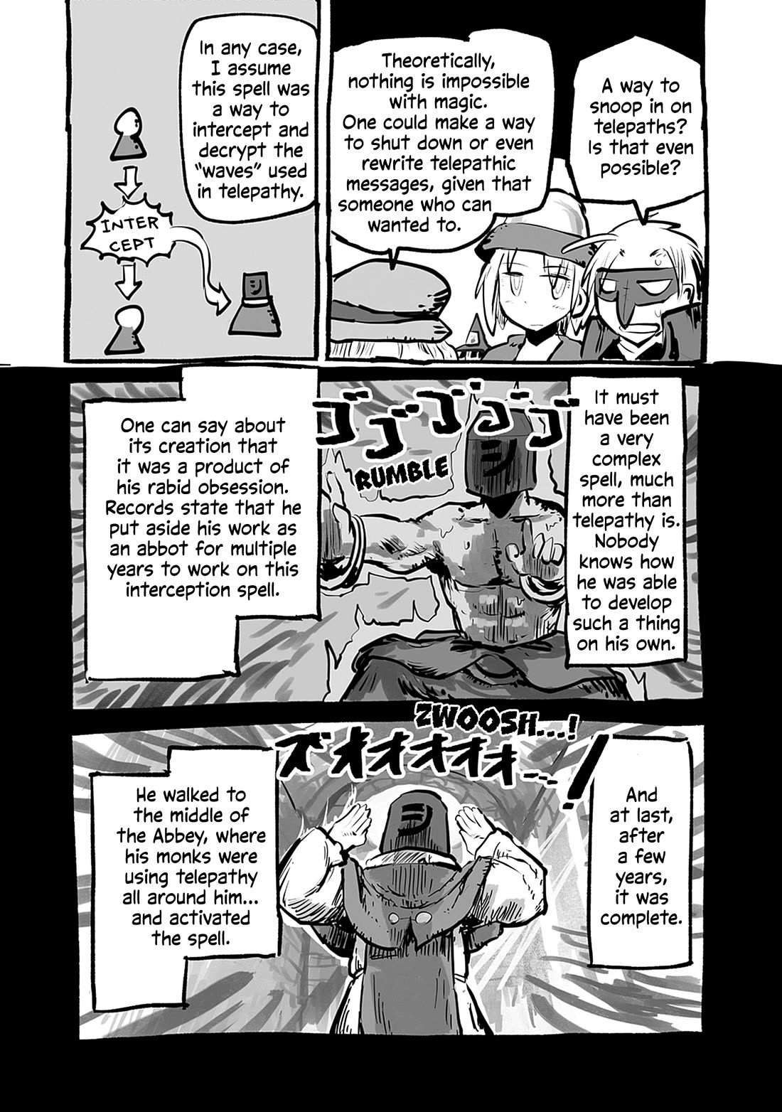 The Dragon, the Hero, and the Courier Chapter 55.1 page 18 - Chapter 55.1: Feelings that come across and feelings that don't quite make it