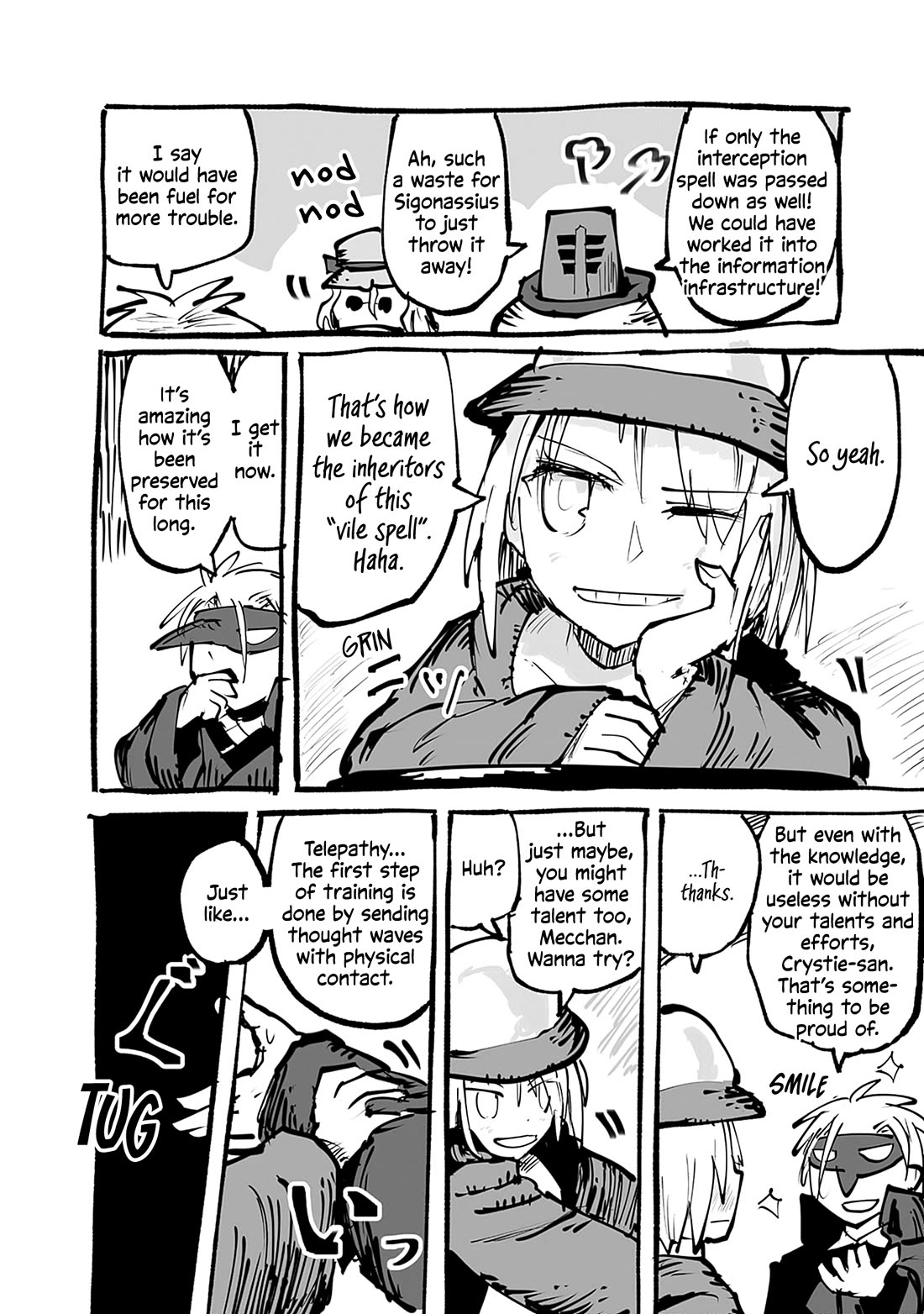 The Dragon, the Hero, and the Courier Chapter 55.1 page 21 - Chapter 55.1: Feelings that come across and feelings that don't quite make it