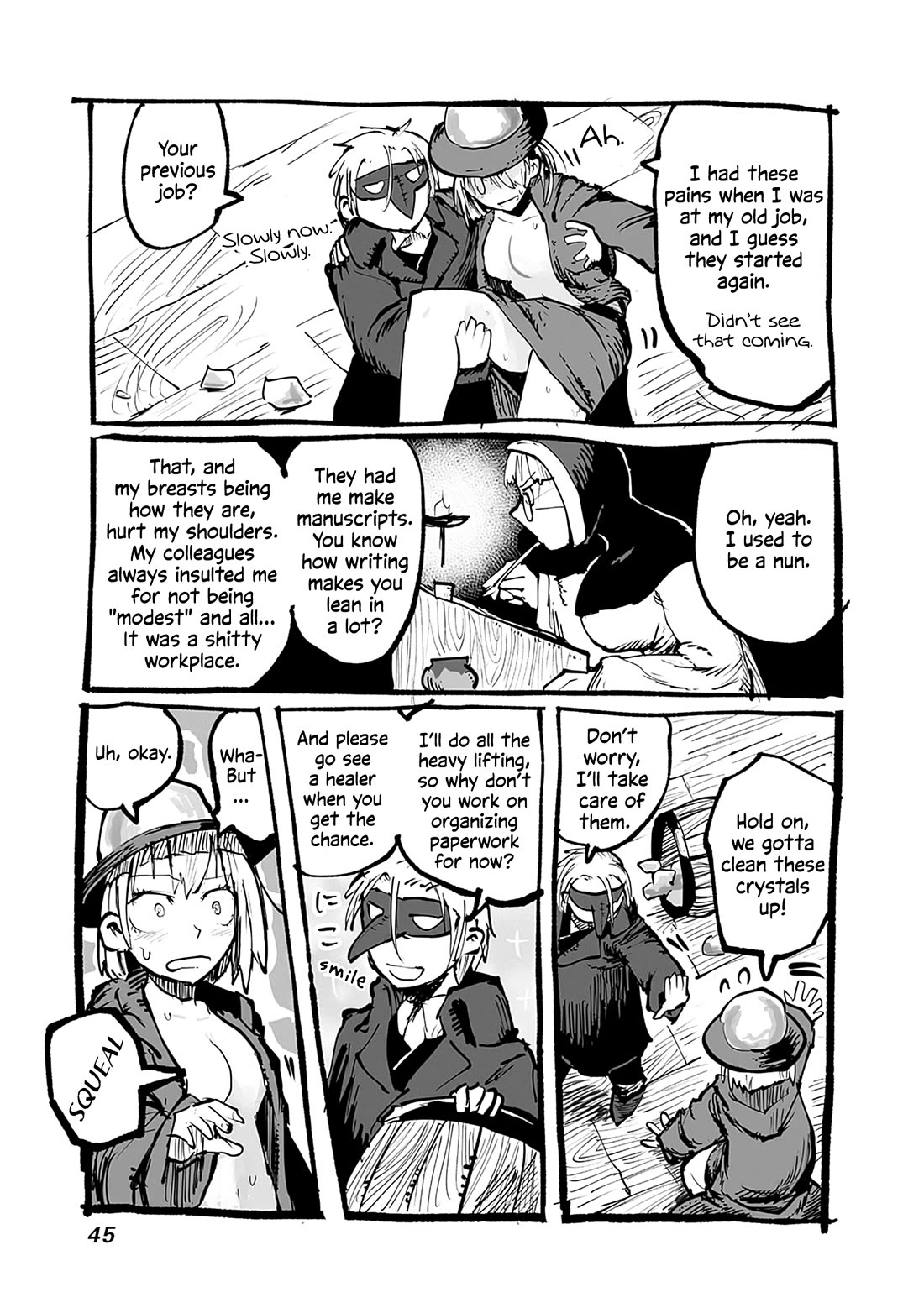 The Dragon, the Hero, and the Courier Chapter 55.1 page 6 - Chapter 55.1: Feelings that come across and feelings that don't quite make it