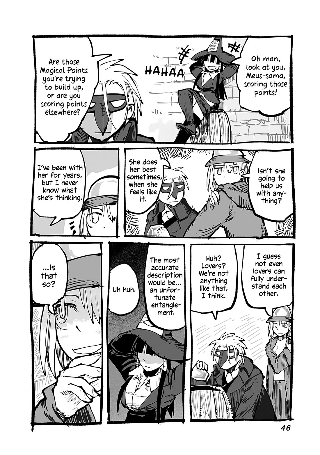 The Dragon, the Hero, and the Courier Chapter 55.1 page 7 - Chapter 55.1: Feelings that come across and feelings that don't quite make it