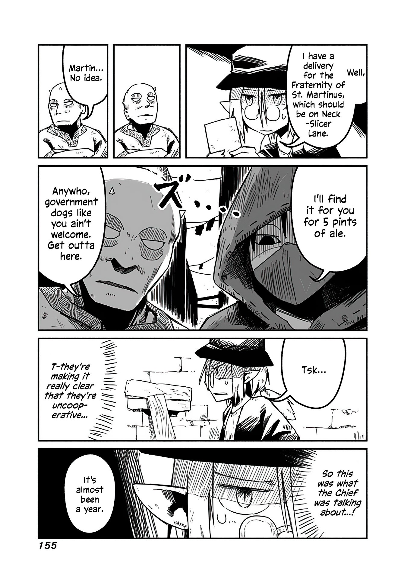The Dragon, the Hero, and the Courier Chapter 6 page 11 - Chapter 6: Order, Chaos, and the Courier