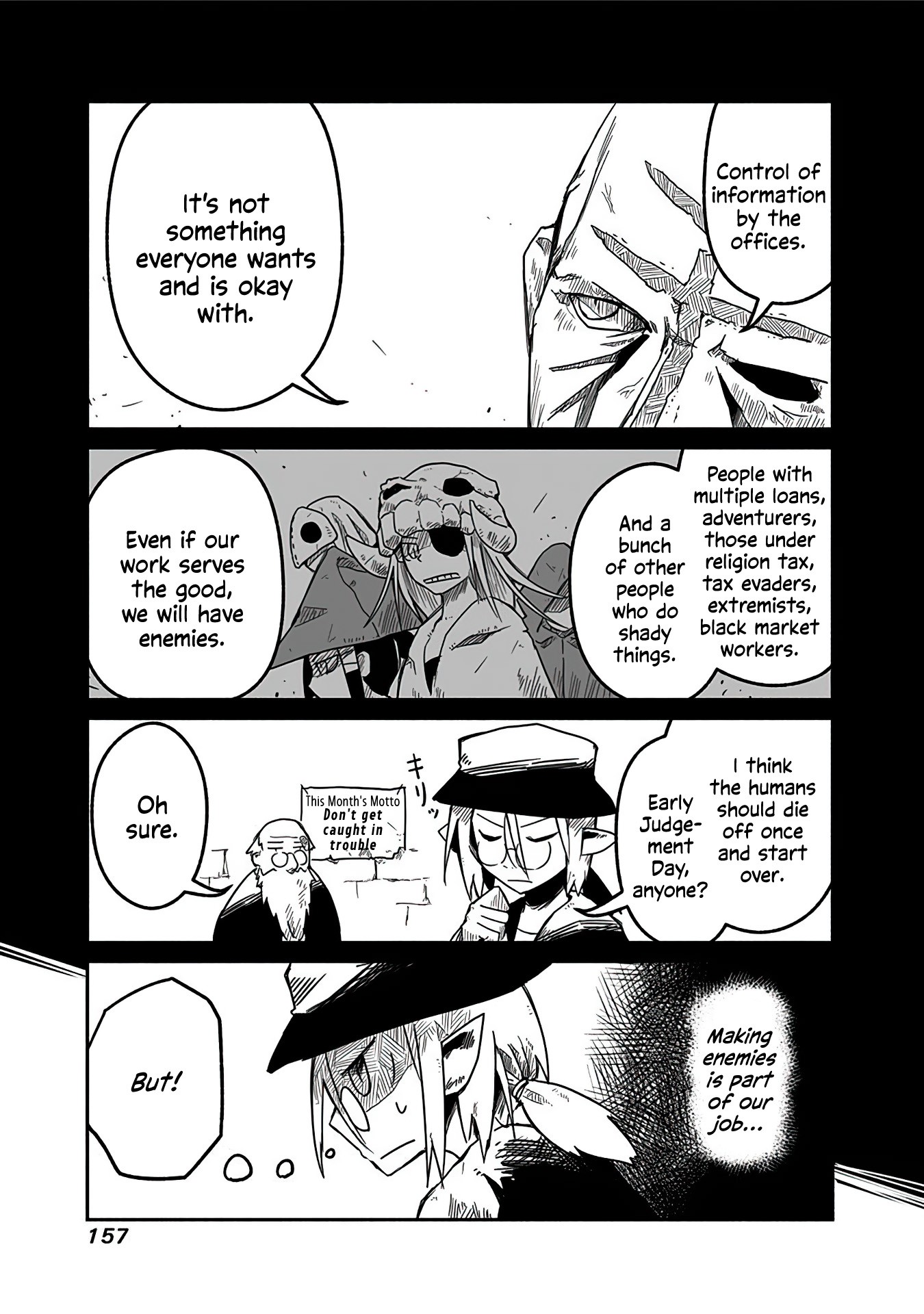 The Dragon, the Hero, and the Courier Chapter 6 page 13 - Chapter 6: Order, Chaos, and the Courier