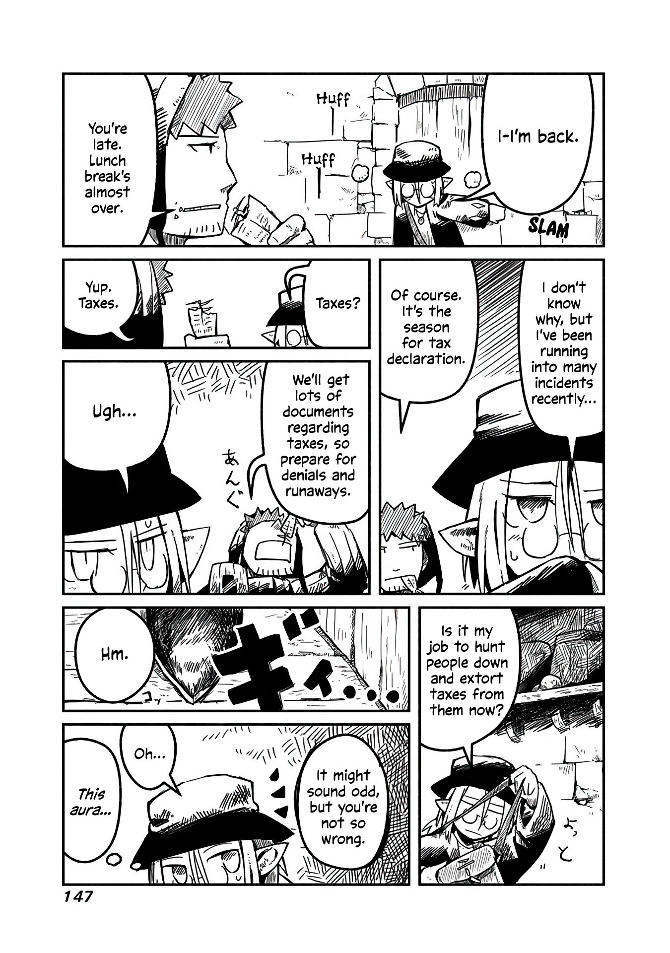 The Dragon, the Hero, and the Courier Chapter 6 page 3 - Chapter 6: Order, Chaos, and the Courier