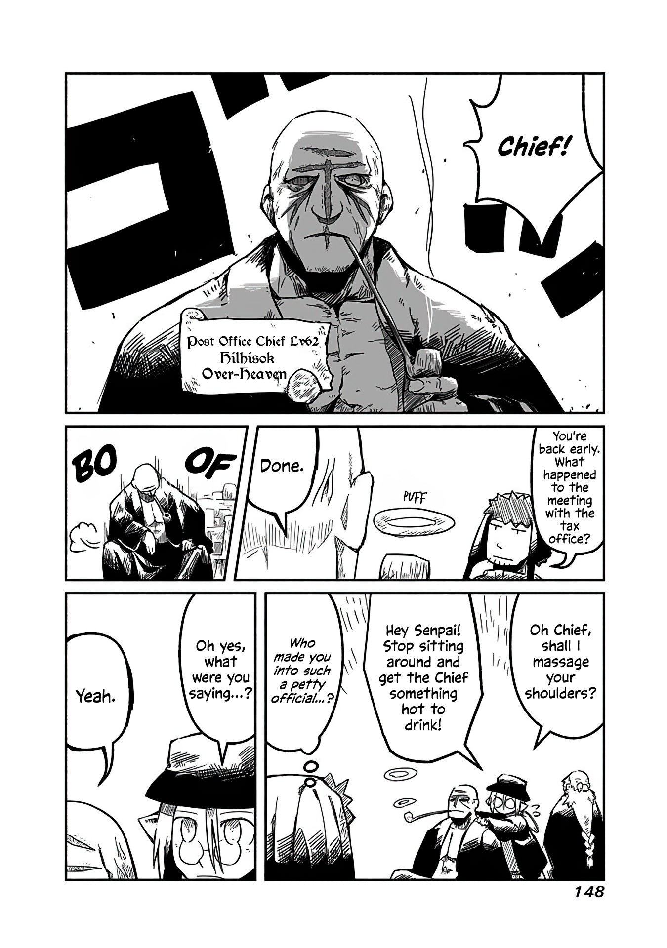 The Dragon, the Hero, and the Courier Chapter 6 page 4 - Chapter 6: Order, Chaos, and the Courier