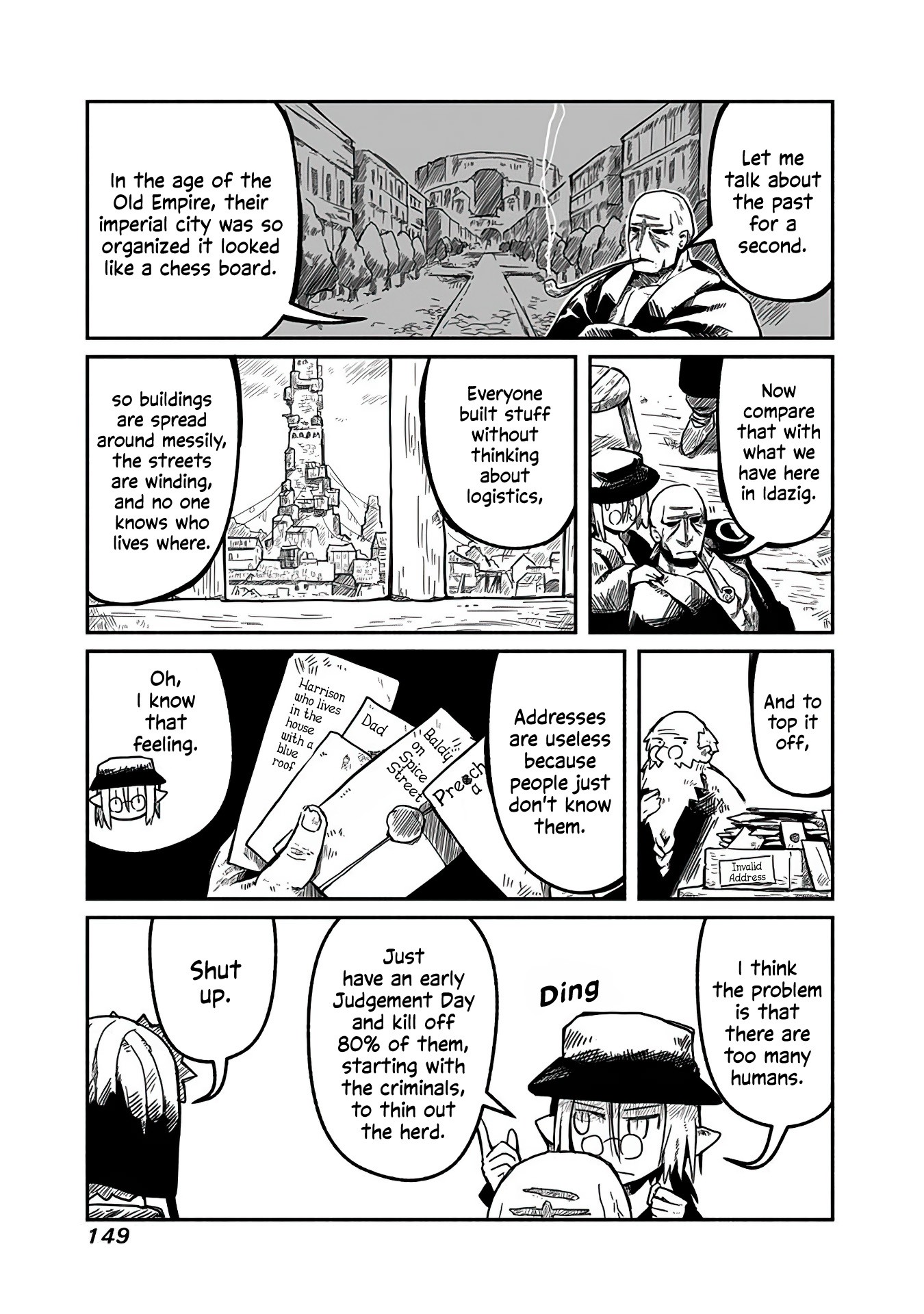 The Dragon, the Hero, and the Courier Chapter 6 page 5 - Chapter 6: Order, Chaos, and the Courier