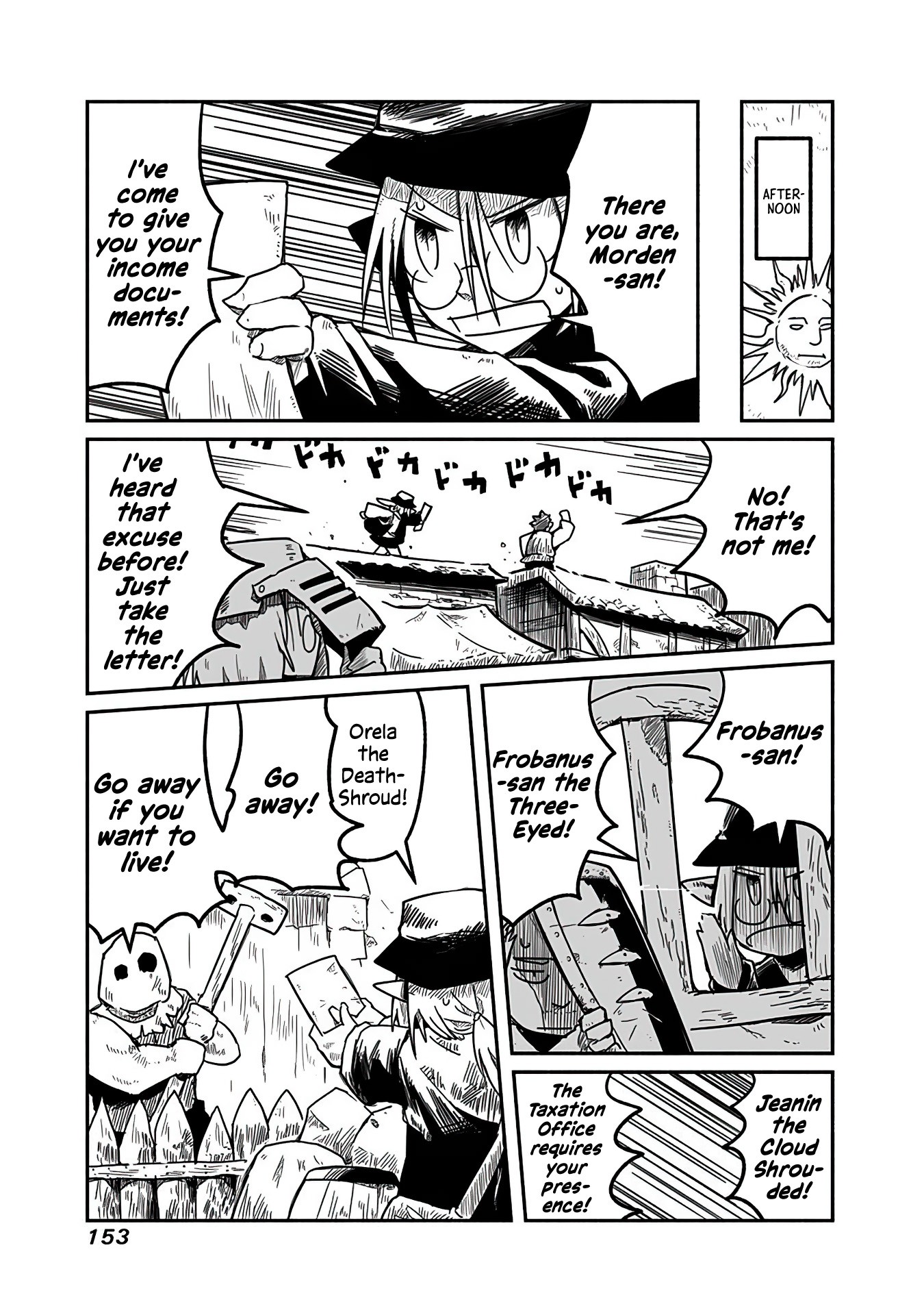 The Dragon, the Hero, and the Courier Chapter 6 page 9 - Chapter 6: Order, Chaos, and the Courier