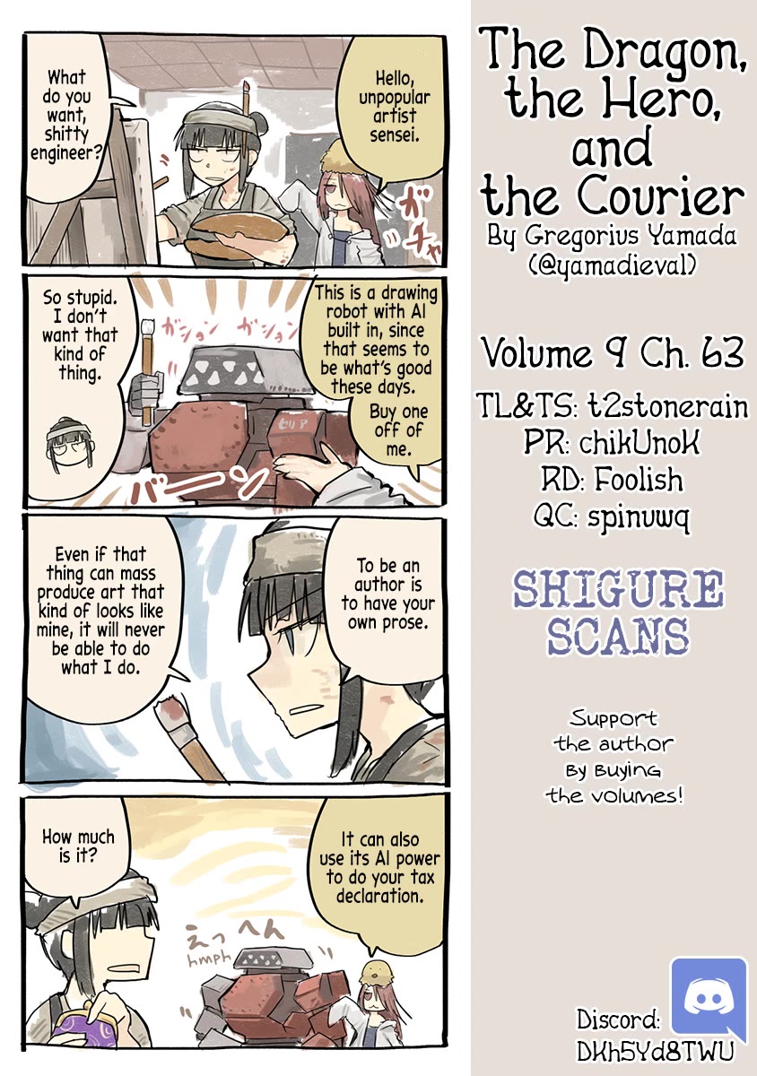 The Dragon, the Hero, and the Courier Chapter 63 page 1 - Chapter 63: The Decisive Battle IX