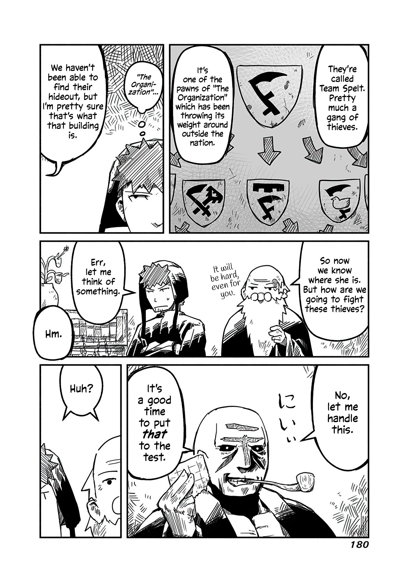 The Dragon, the Hero, and the Courier Chapter 7 page 14 - Chapter 7: Order, Chaos, and the Courier II