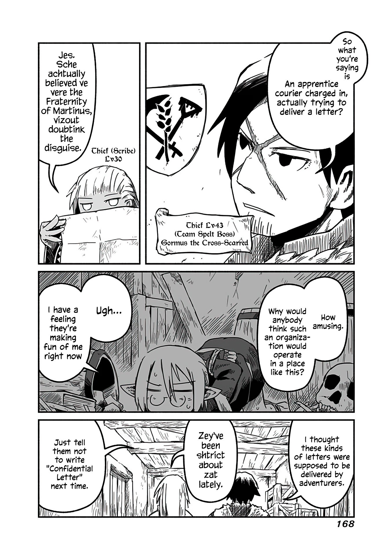 The Dragon, the Hero, and the Courier Chapter 7 page 2 - Chapter 7: Order, Chaos, and the Courier II