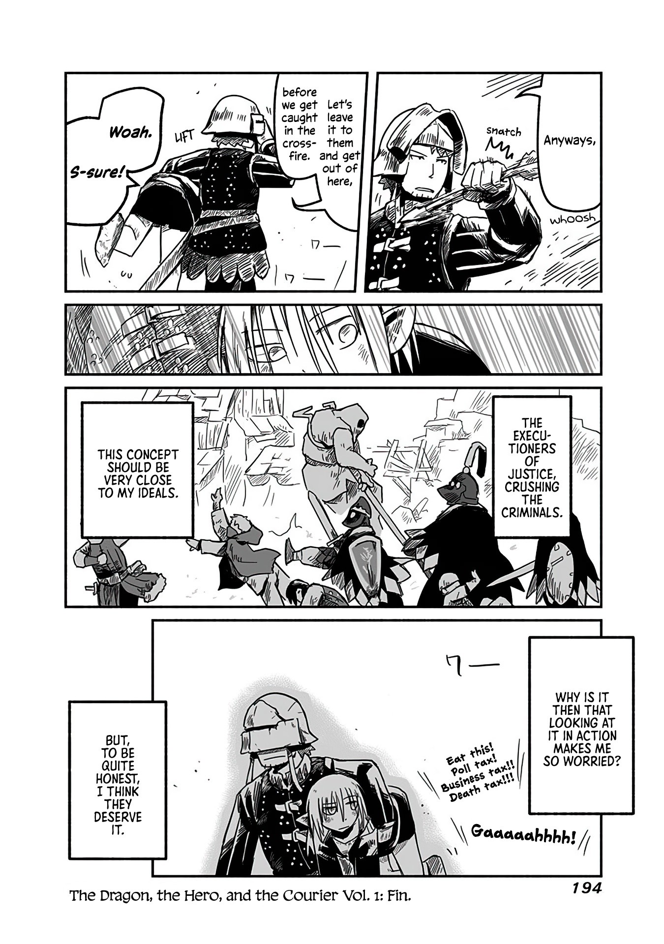 The Dragon, the Hero, and the Courier Chapter 7 page 28 - Chapter 7: Order, Chaos, and the Courier II
