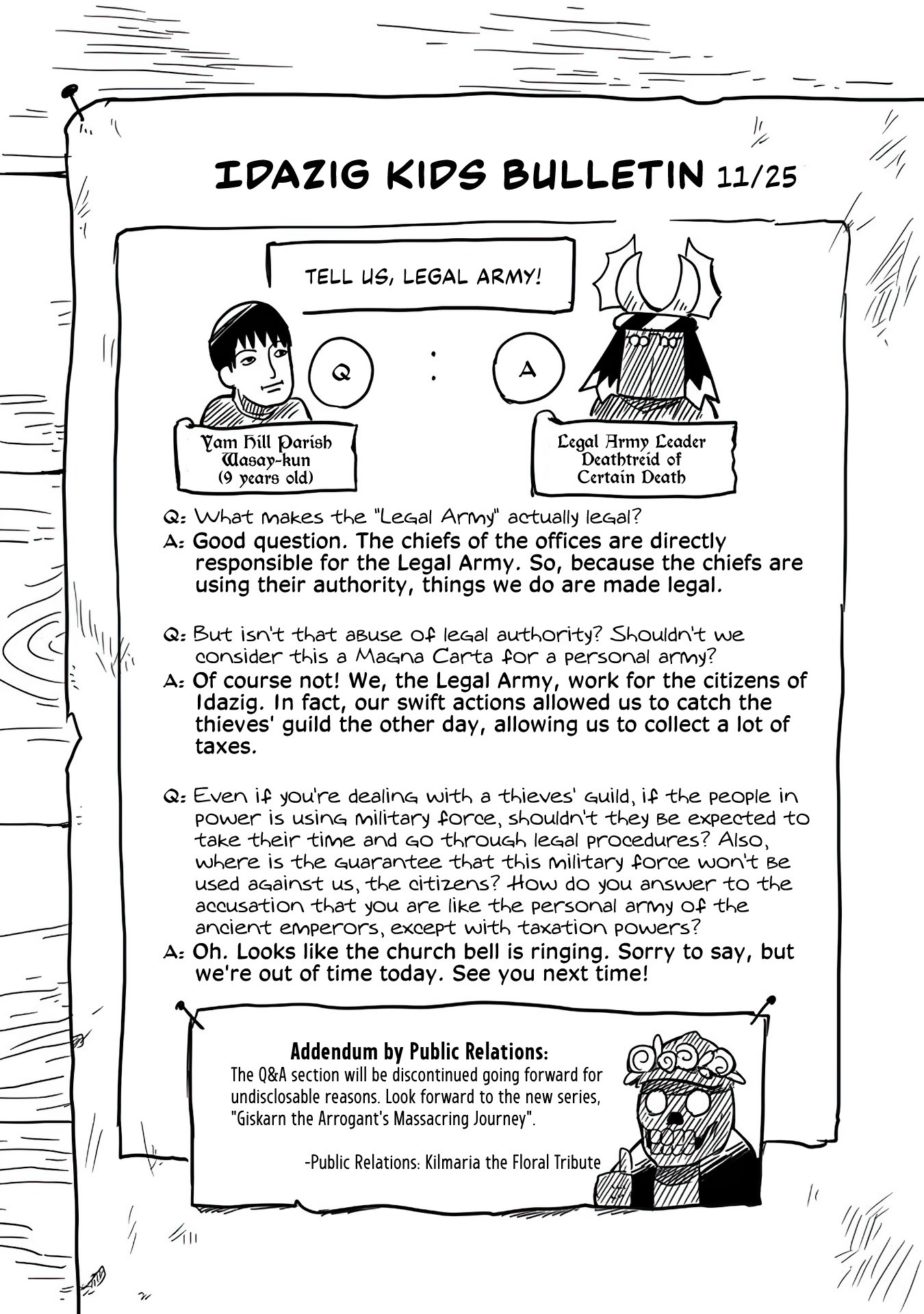 The Dragon, the Hero, and the Courier Chapter 7 page 36 - Chapter 7: Order, Chaos, and the Courier II