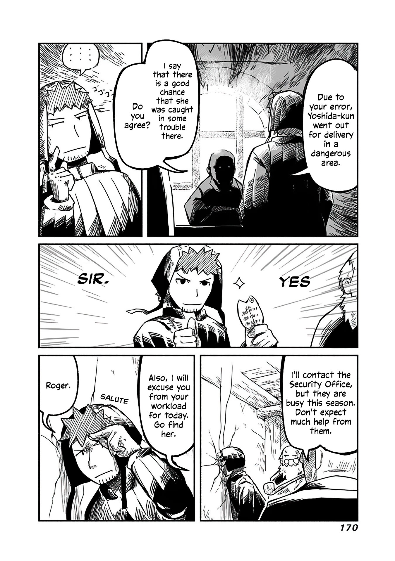 The Dragon, the Hero, and the Courier Chapter 7 page 4 - Chapter 7: Order, Chaos, and the Courier II