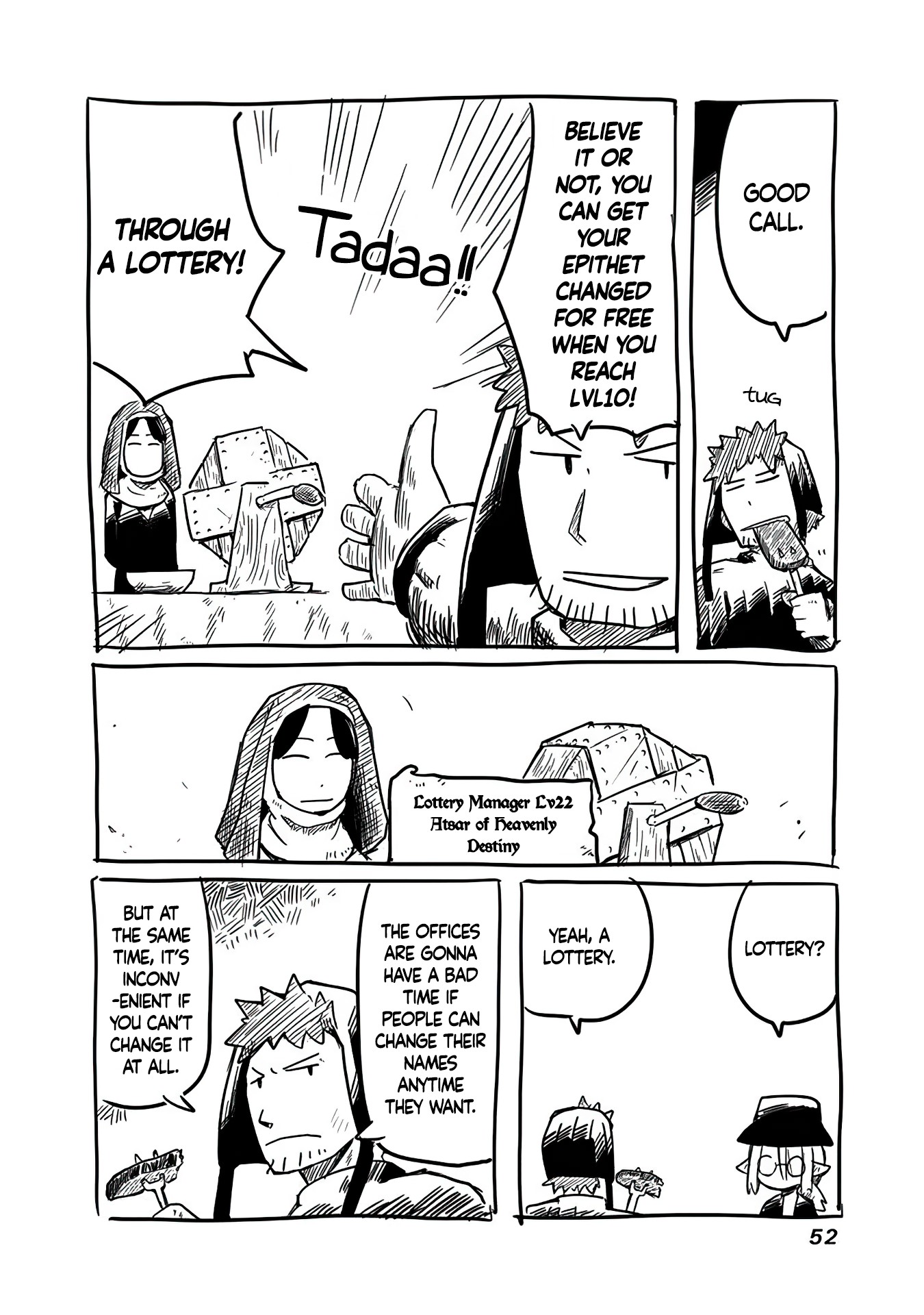 The Dragon, the Hero, and the Courier Chapter 9.5 page 3 - Chapter 9.5: The Untold Story in Ep9's Party