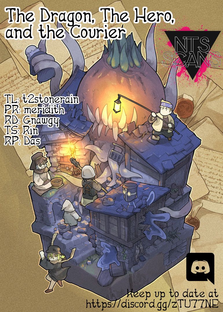 The Dragon, the Hero, and the Courier Chapter 9 page 1 - Chapter 9: The Apprentice, Yoshida, and the Courier