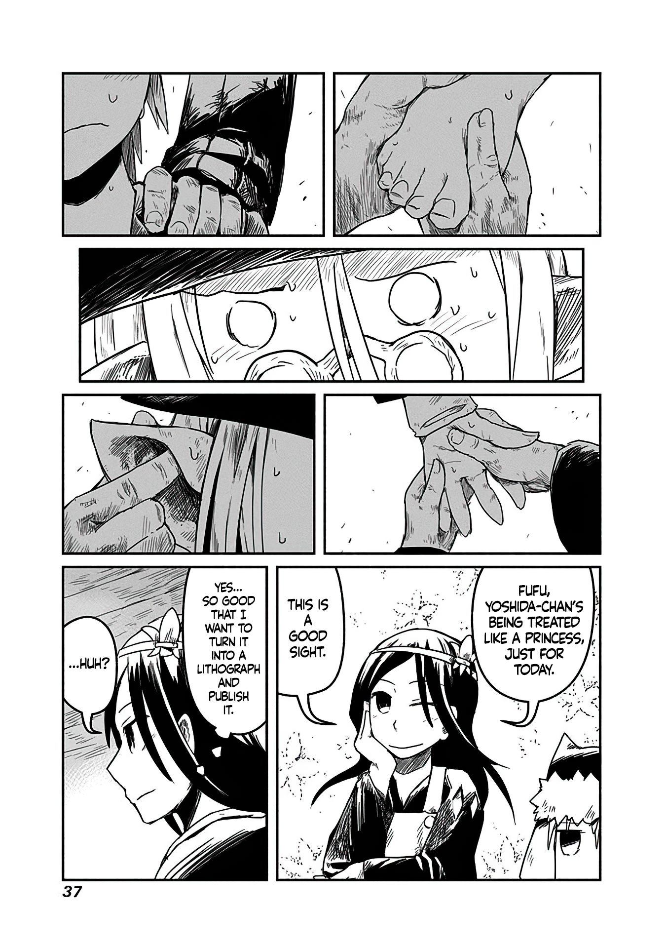 The Dragon, the Hero, and the Courier Chapter 9 page 10 - Chapter 9: The Apprentice, Yoshida, and the Courier